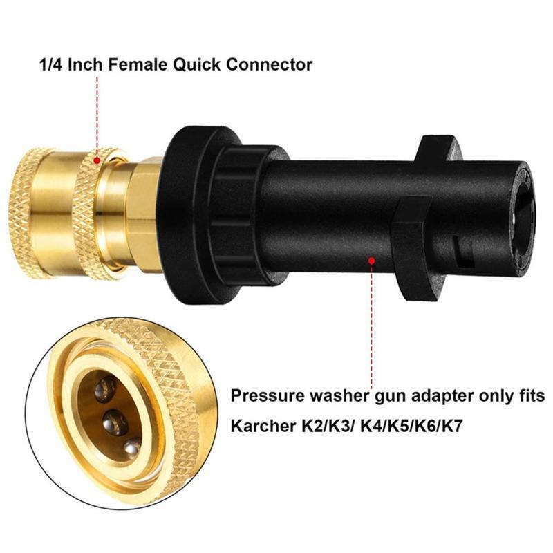 High Pressure Washer Gun Quick Connector for Karcher K2 K3 K4 K5 K6 K7 Adapters