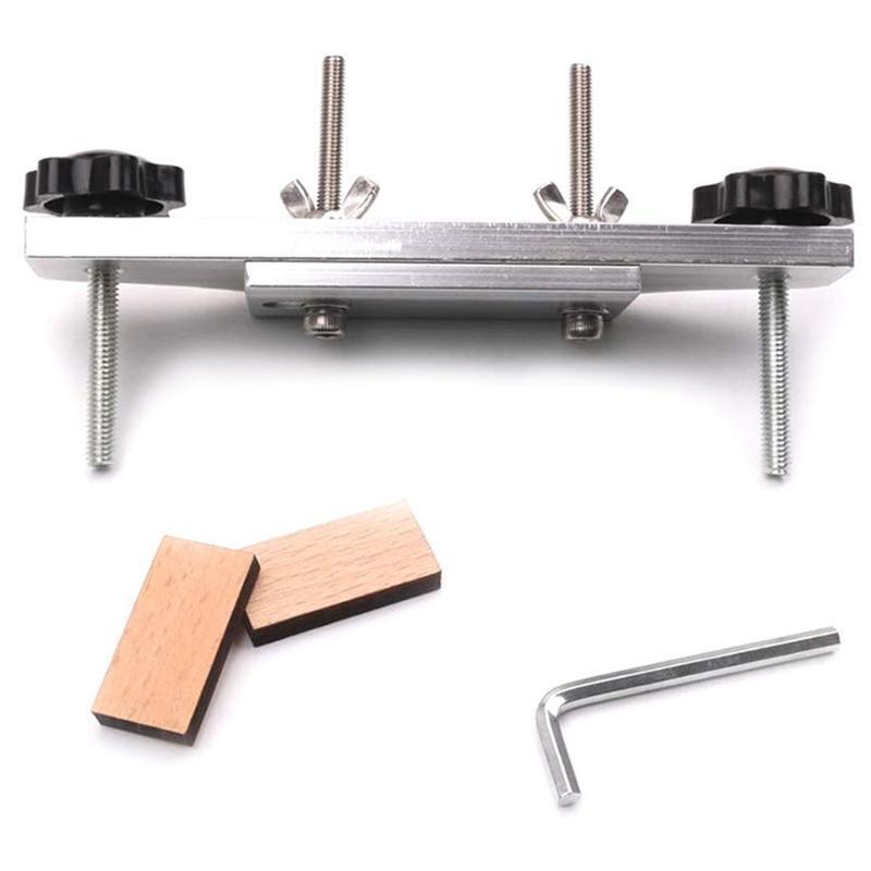 Metal Guitar Bridge Clamp Stainless Steel Guitar Bridge Bonding Tool for Luthier