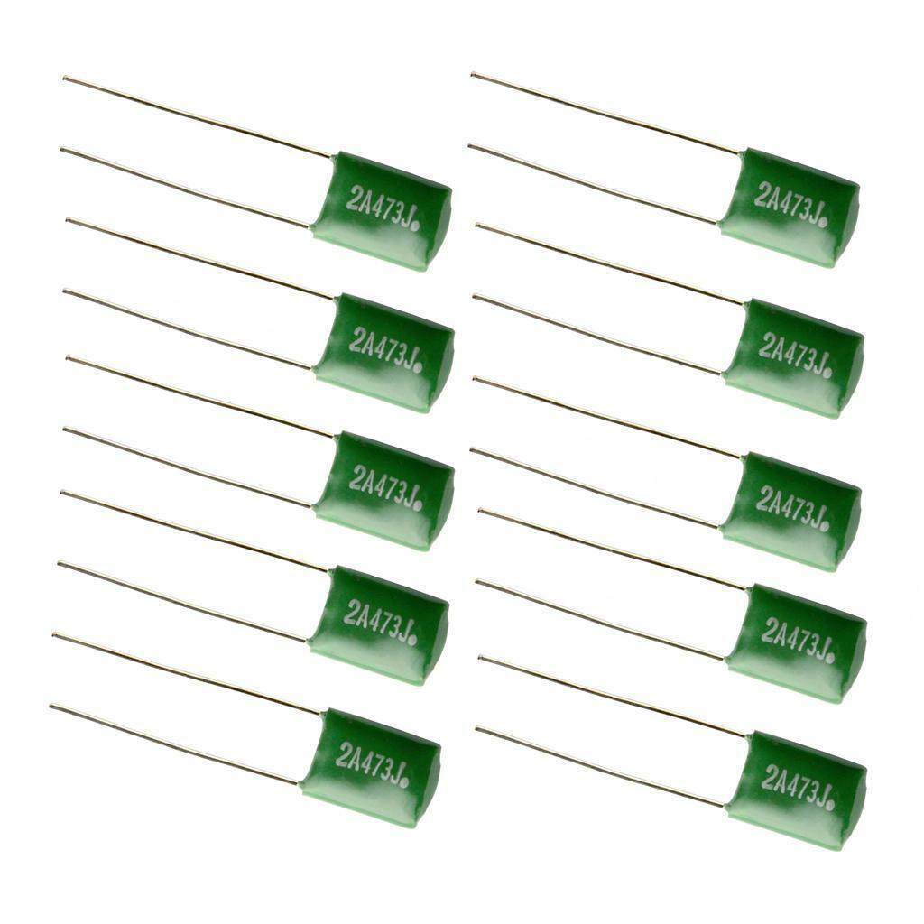 of 10  Polyester Film  Guitars Capacitors 0.047uf/2A473J,