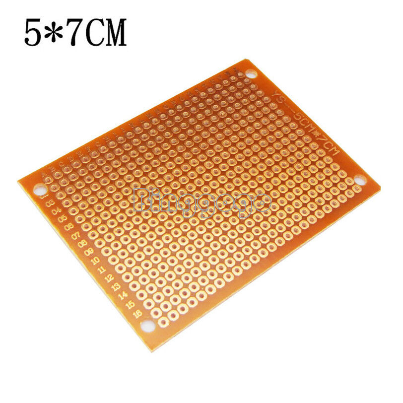 DIY PCB Prototype Universal Experiment Matrix Circuit Board 5x7cm 5PCS