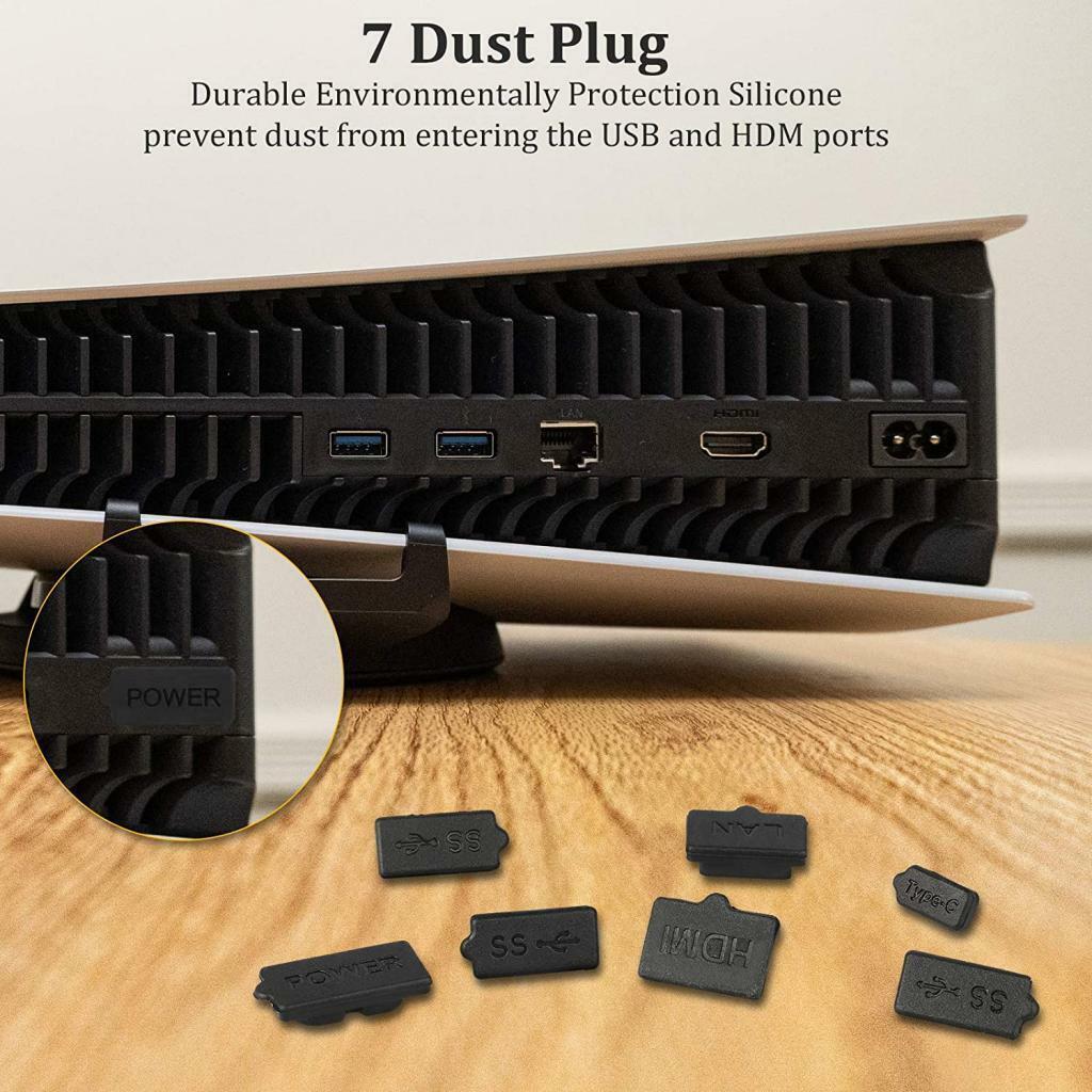 Proof   for PS5 Console + 7 proof Plugs for PS5 DE / UHD