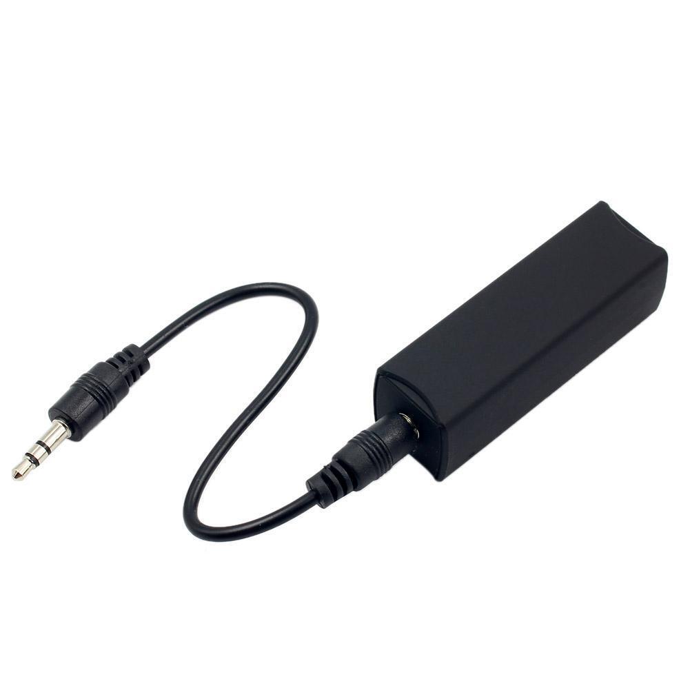 3.5mm AUX Audio Ground Loop Isolator Cable Noise FilterKiller Car Accessory