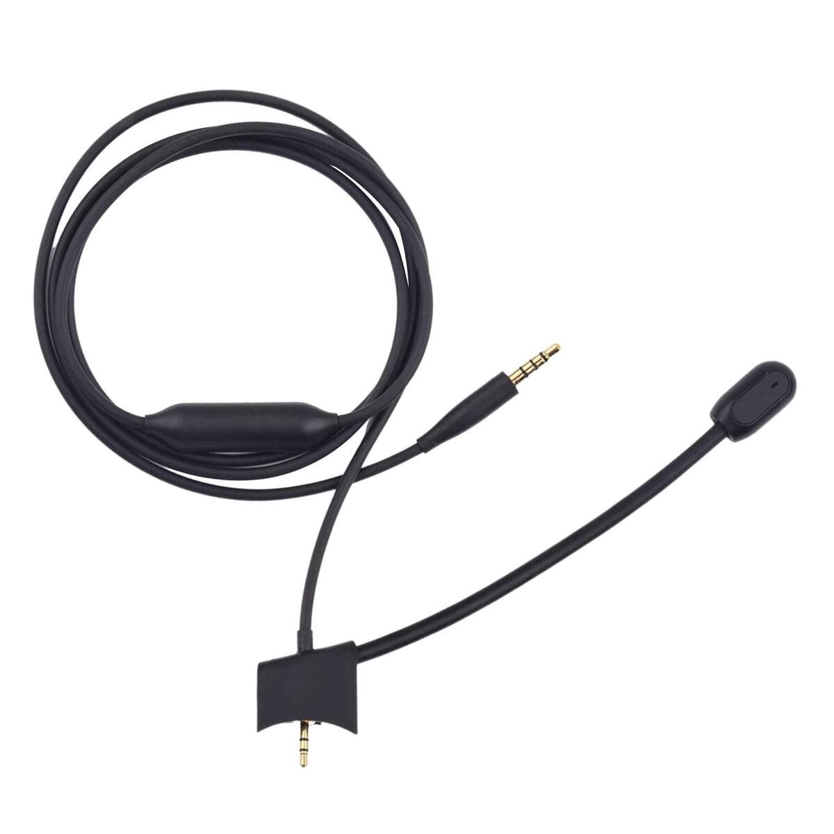 Microphone Cable with Mute Switch for  QC45 Headphones Accessories