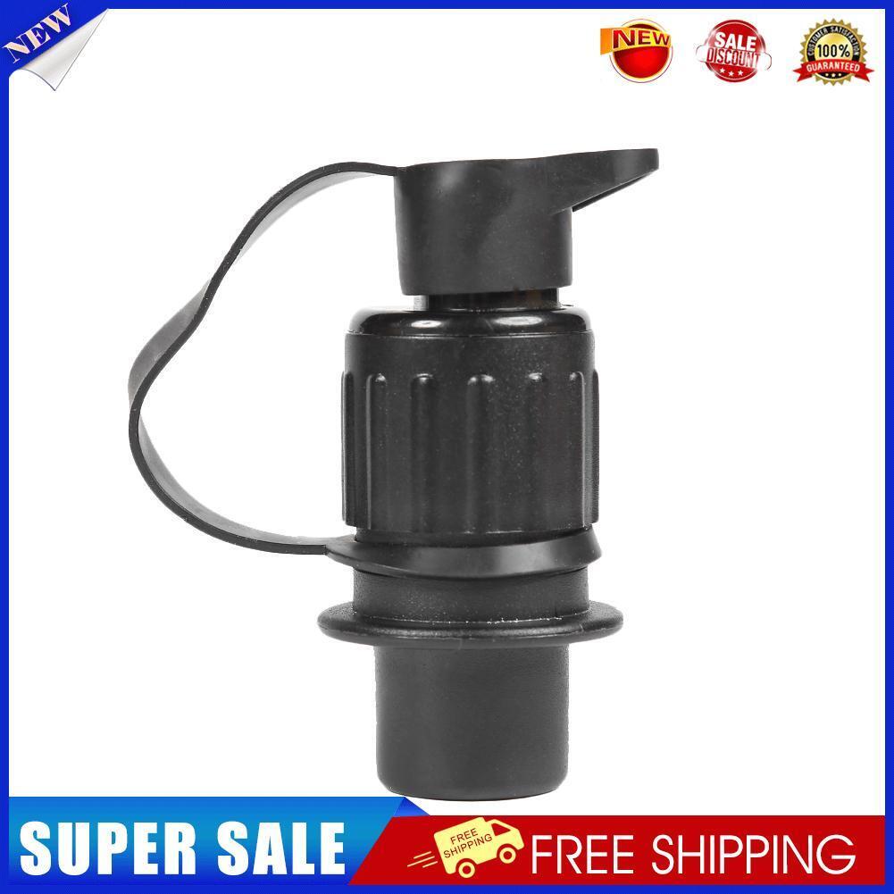 3 Pin 12V EU Waterproof Cable Connector Socket Plug for Trailer Caravan