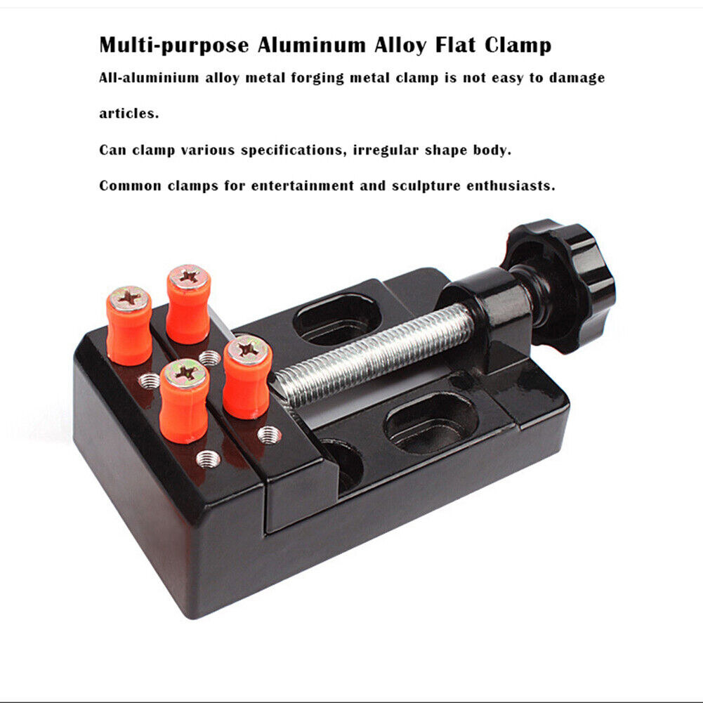 Universal 57mm Adjustable Mini Jaw Bench Clamp Drill Press Fixed Table Vise