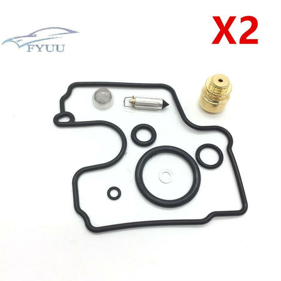2 sets For Suzuki 1999-2002 SV650 SV650S Carburetor Carb Repair Rebuild Kit
