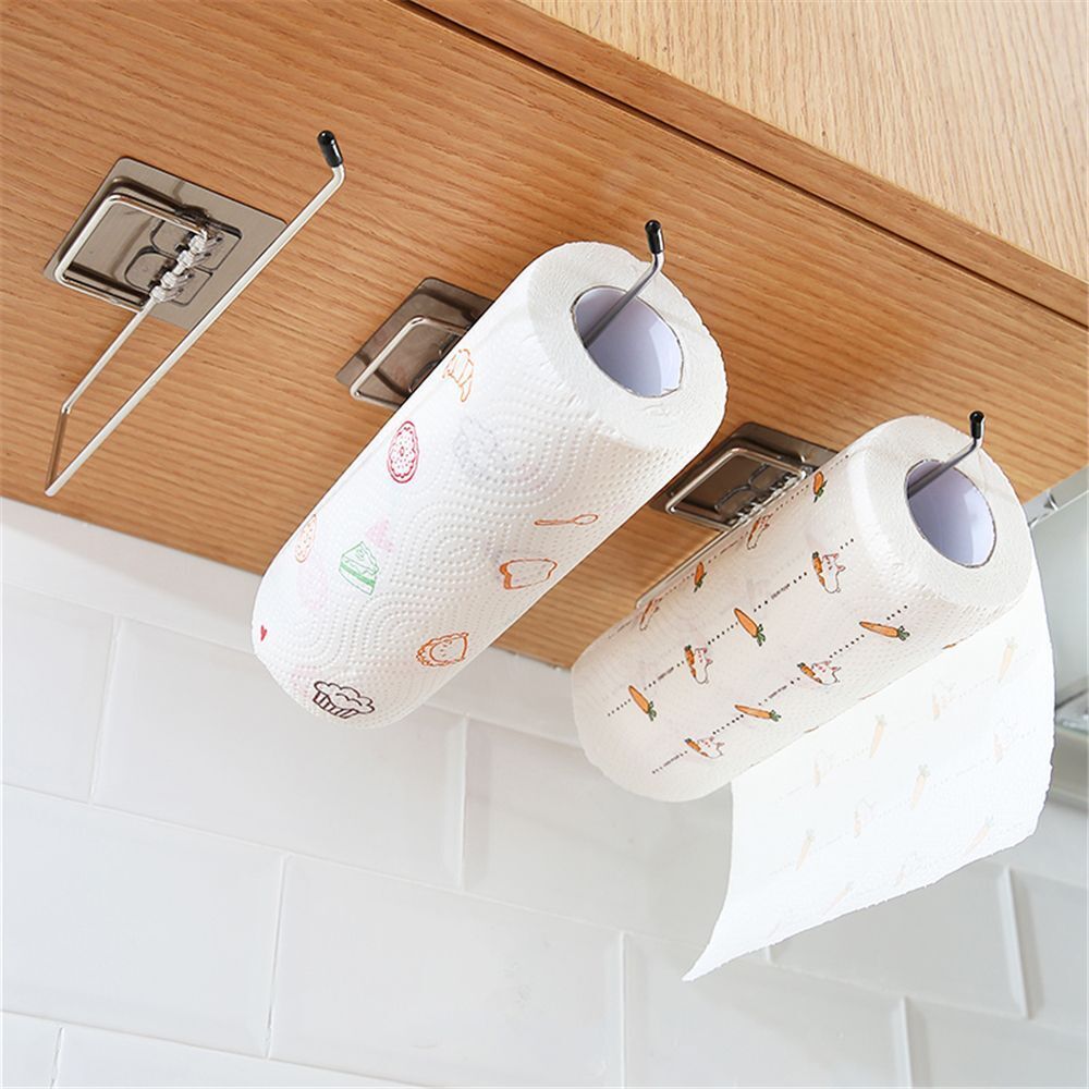 Home Hanging Stand Bath Ball Hanger Towel Holder Roll Paper Holder Tissue Rack