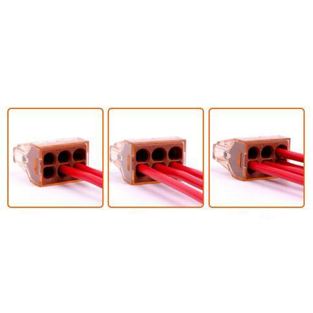 10 Pieces Plug  or Terminals  quickly for Electric Wire