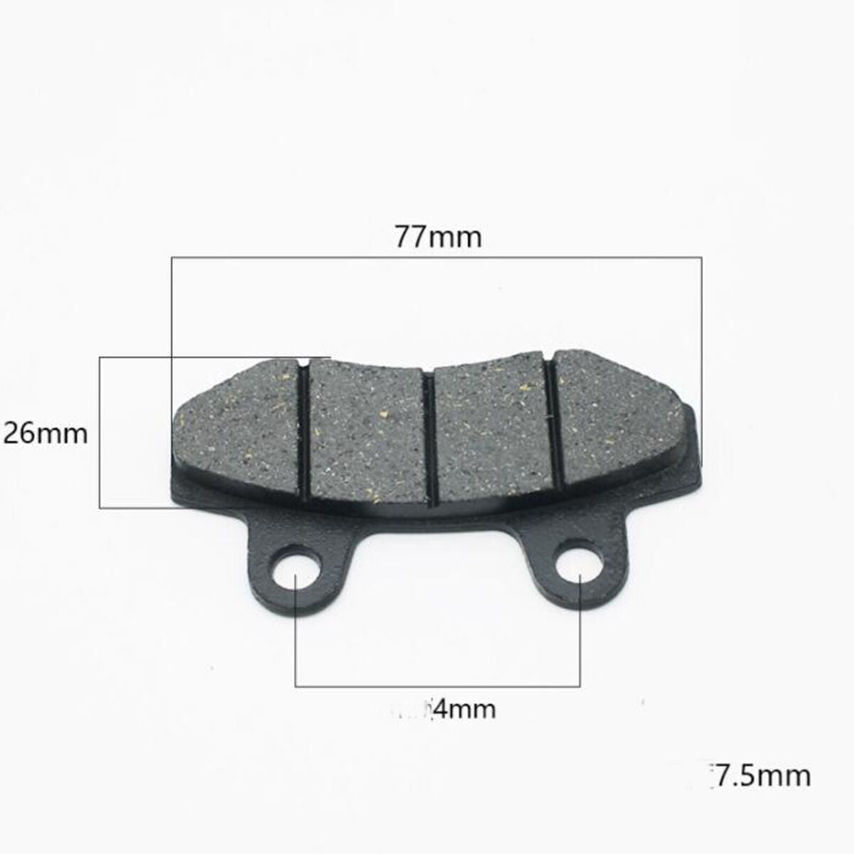 1 Pair Motorcycles Electric TBT Vehicle Disc Brake Pads Accessories #A2UK