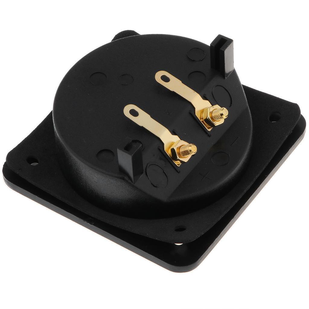 DIY Home Car Stereo Screw Cup Connections Subwoofer Plugs 2 Way 80 502