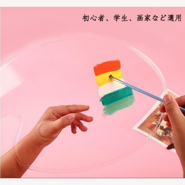 Clear Acrylic Artist Paint Mixing Palette Tray Makes Cleanup Kids Easy Painting