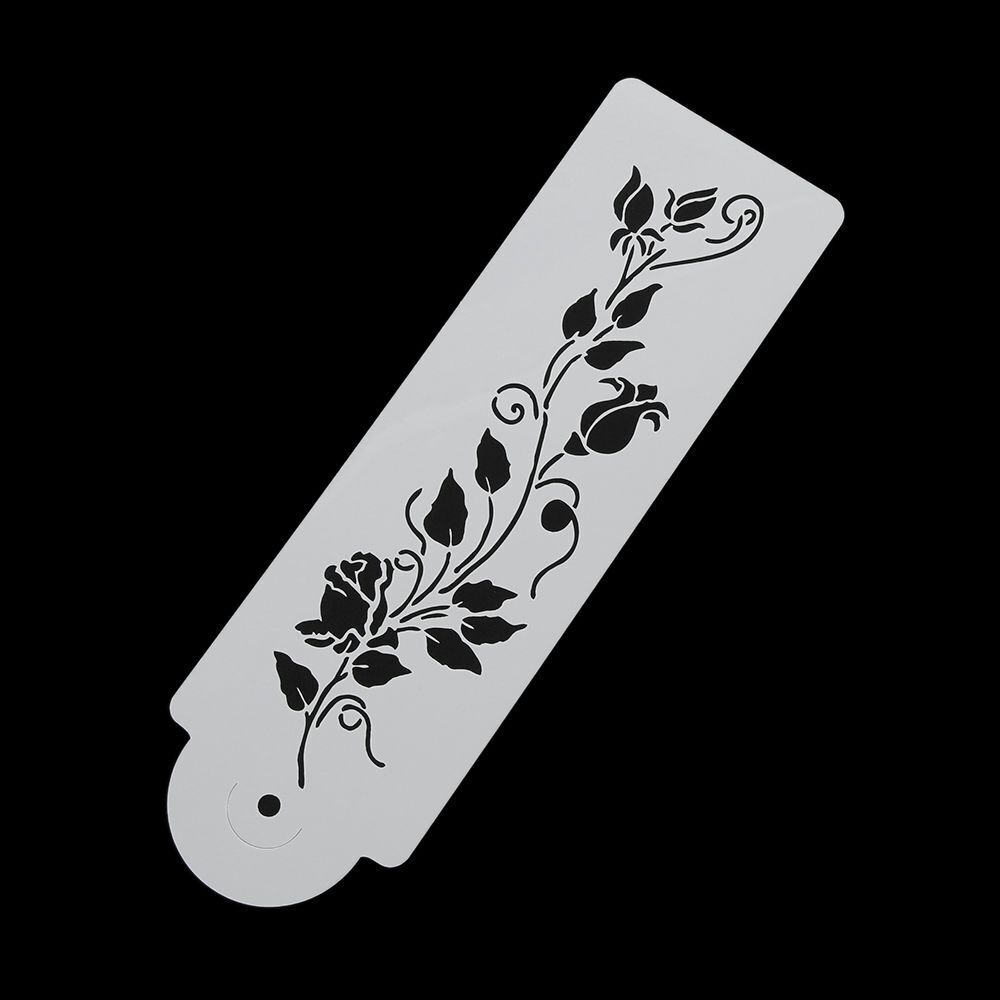 Hot Decor Mould Sugarcraft Tools Tree Vine Leaves Cake Stencil Fondant Border