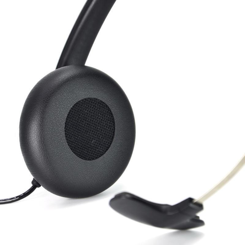 Leather Earpads forBlueParrott B250-XTS Earphone Memory Foam Earcups Cushion