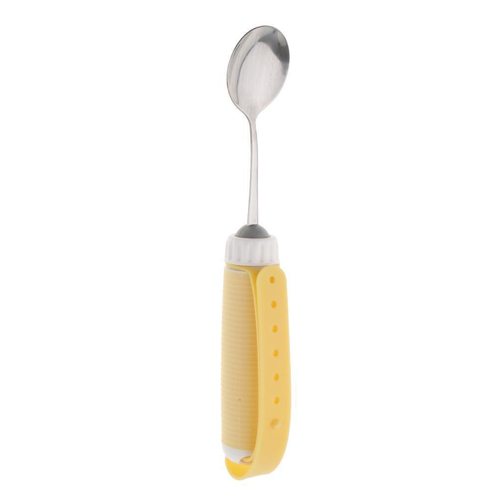 Rotating Utensil Eating Aids Spoon Non-Slip for the Elderly Disability Kids