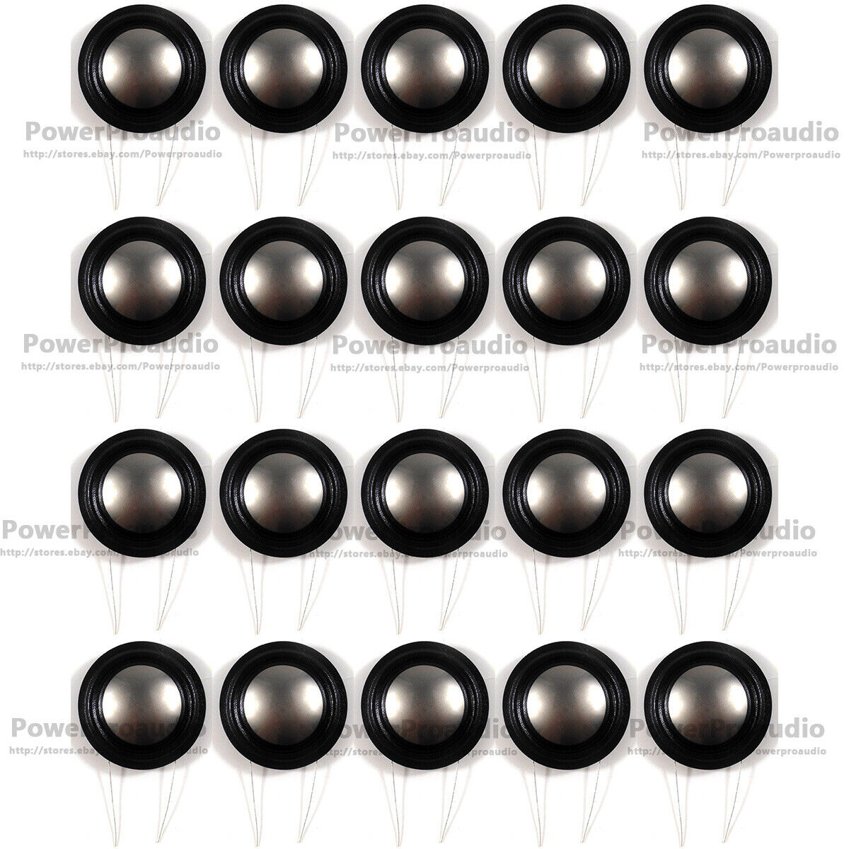 20pcs 25.5/25.4 mm  Tweeter Voice coil 8ohm  25 Core Titanium  Repair