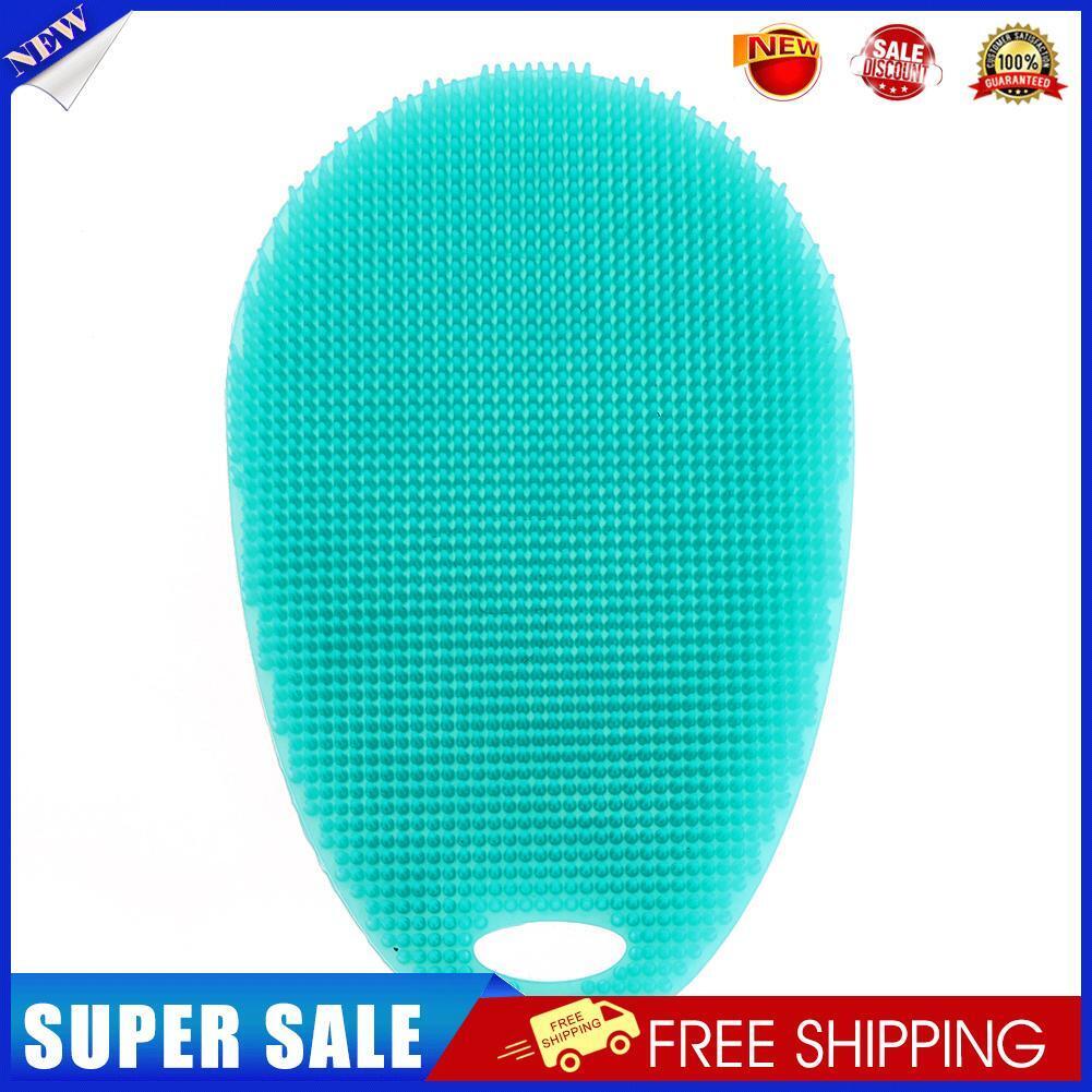 Waterdrop Antibacterial Silicone Antibacterial Washing Brush(Cyan)