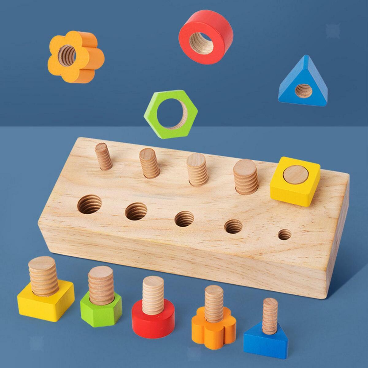 Montessori  Nuts and Bolts Board   for Holiday Gifts