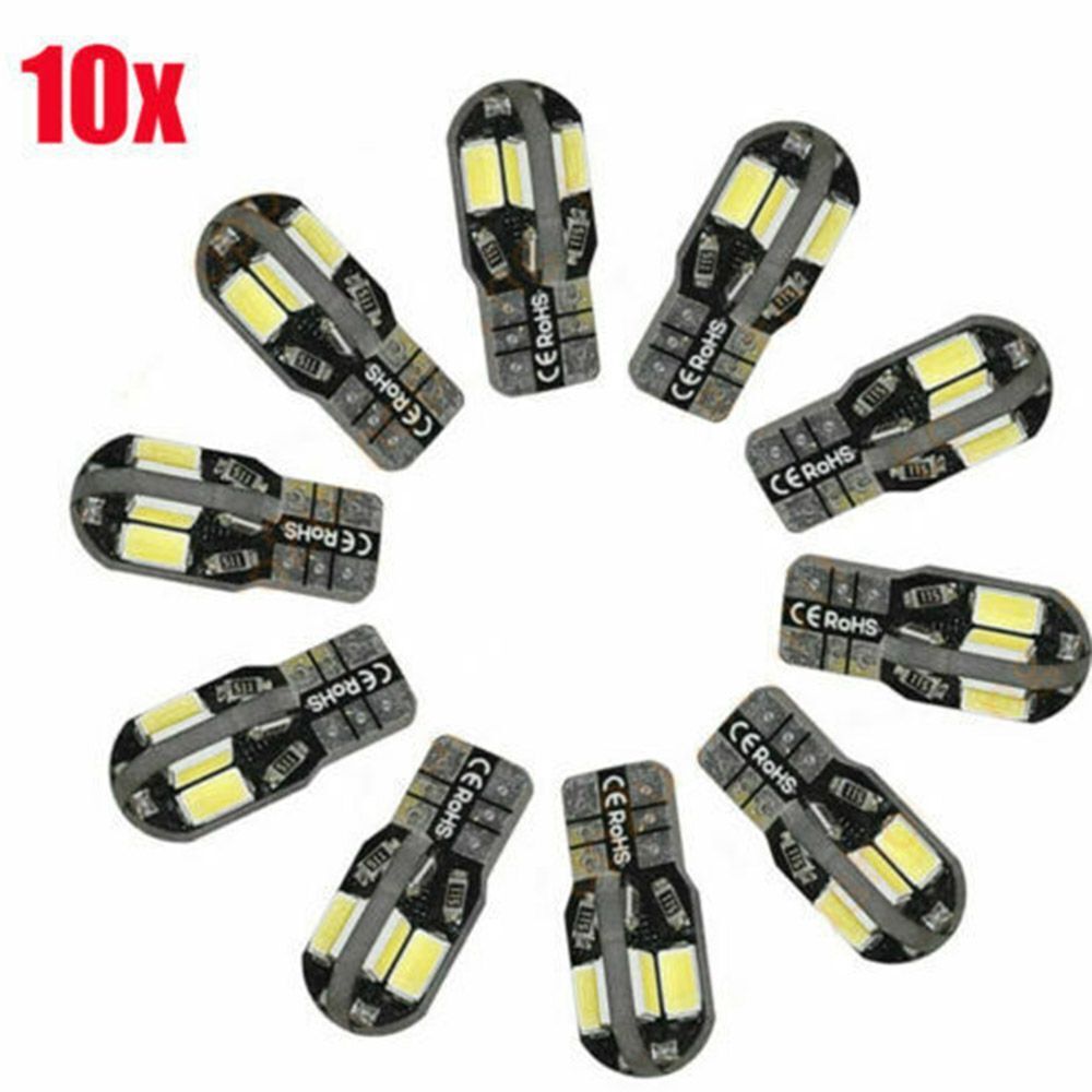 Car Lights New T10 194 168 W5W Canbus Side Marker White Dome LED Light Bulbs