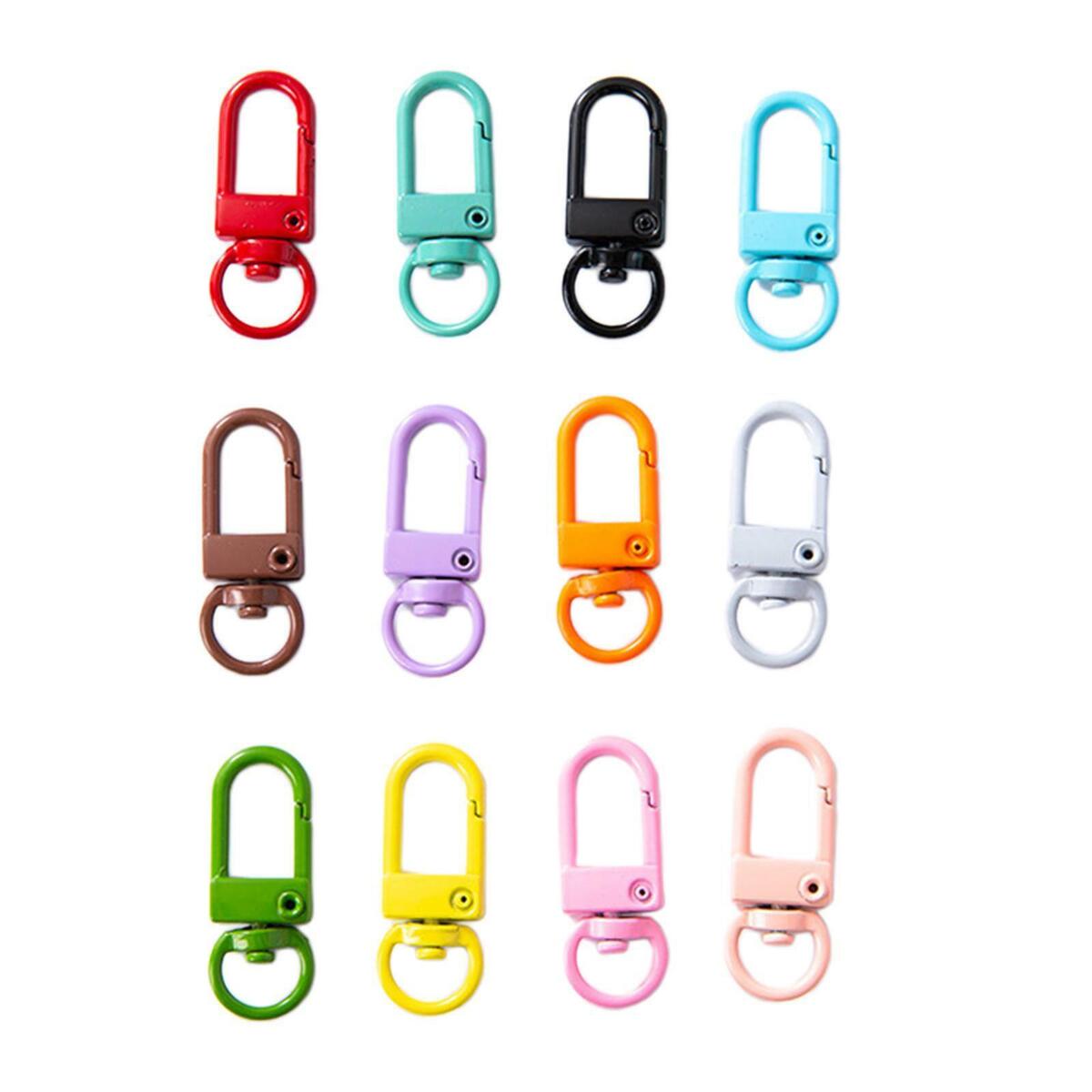50x  Claw Clasps  for DIY Jewelry Findings Keychain Bags Craft