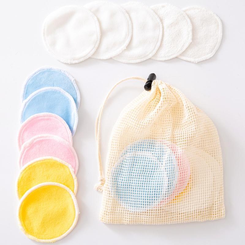 16PCS Washable Makeup Remover Pads Cleansing Cotton Reusable Face Skin Care