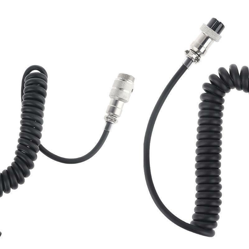 8 pin Mic Cable Circular Microphone Connectors and Radio Transceiver Equipment
