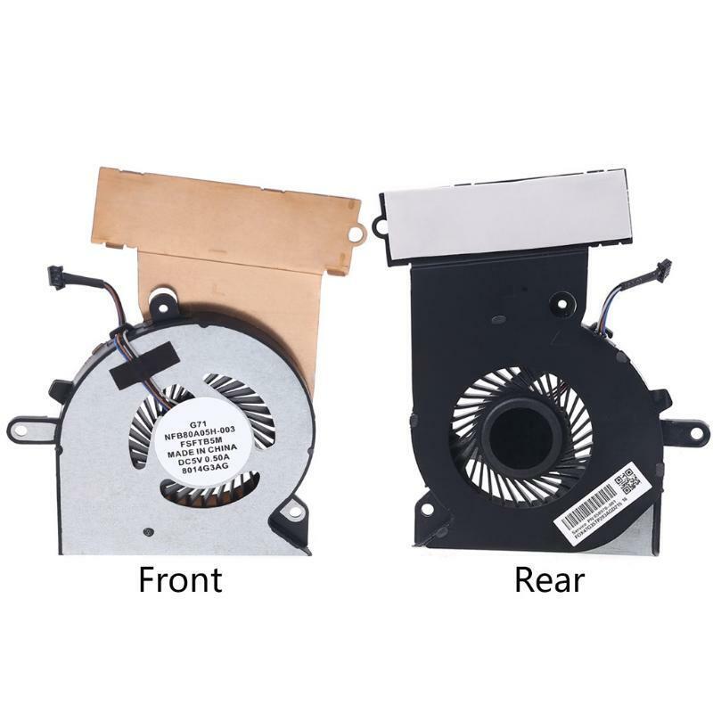 Laptop CPU Cooling Fan for OMEN 15-CE 17-AN TPN-Q194 929455 929456-001 NFB74A05H