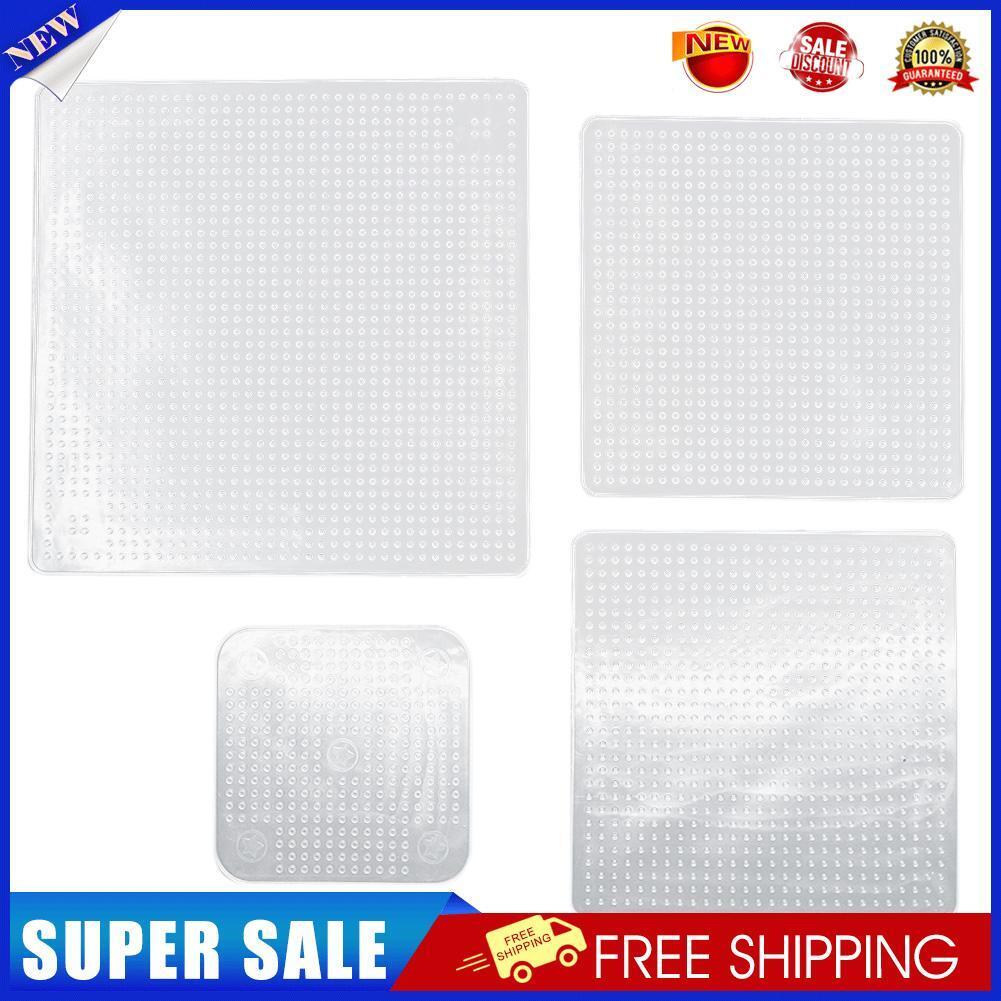 3x4pcs Silicone Fresh Food Grade Plastic Wrap (White)
