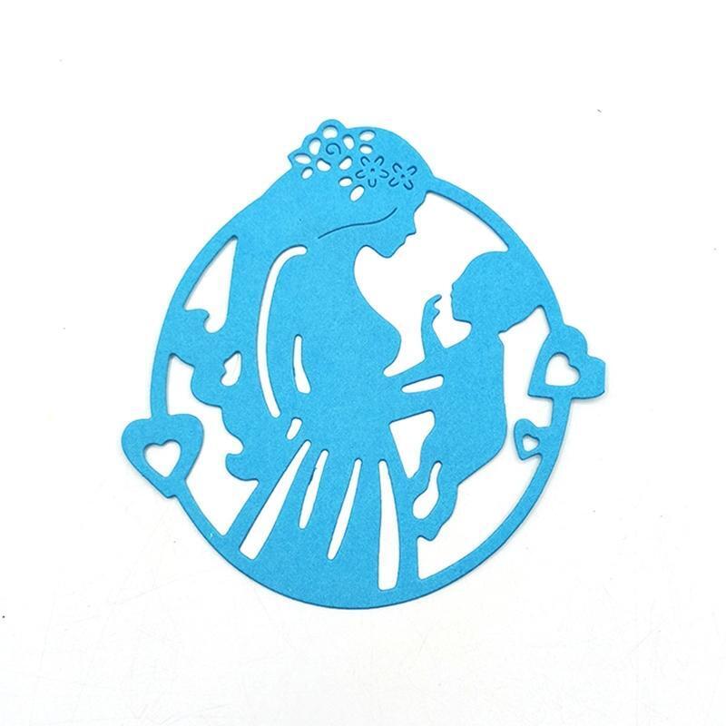 Baby Mom Metal Cutting Dies Stencil Scrapbooking DIY Album Stamp Paper Embossing