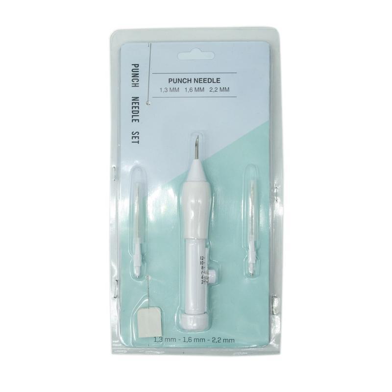 Practical Embroidery Punch Needles Kit Hand Embroidery Starter Pens for Beginner