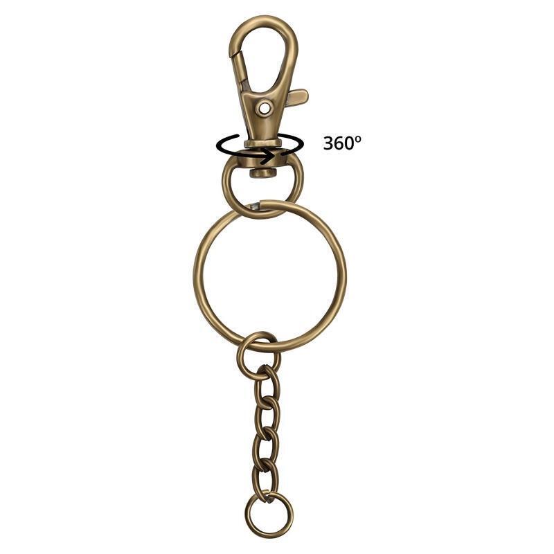 180 Pcs Jewelry Buckle with Open Jump Ring Lobster Claw Clasp Bracelet Clasps