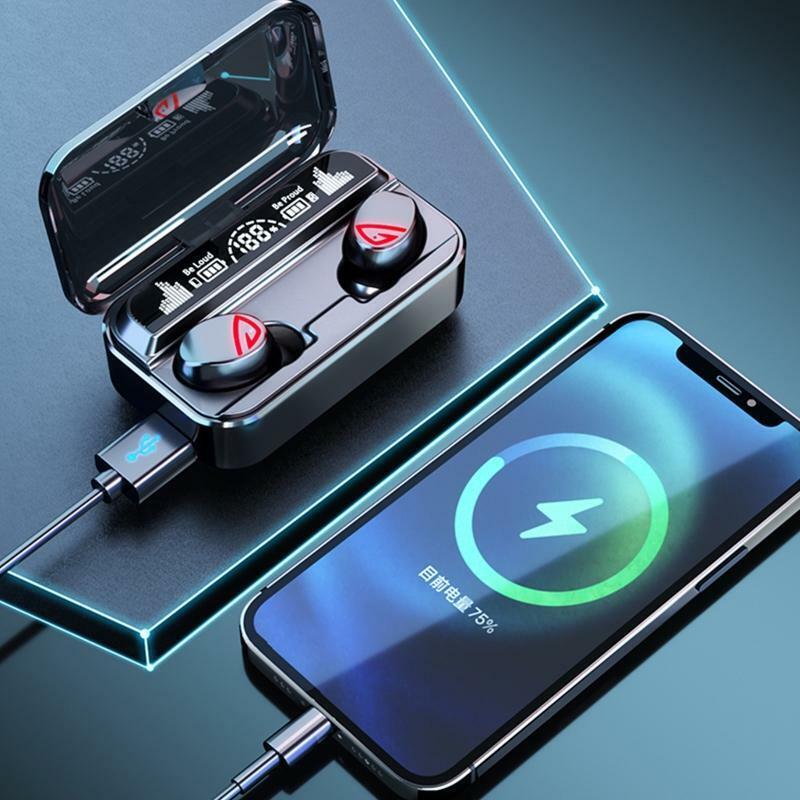 LED Screen Earphone Stereo Earphones Bass Sound Headphone Hi-Fi Sound Quality