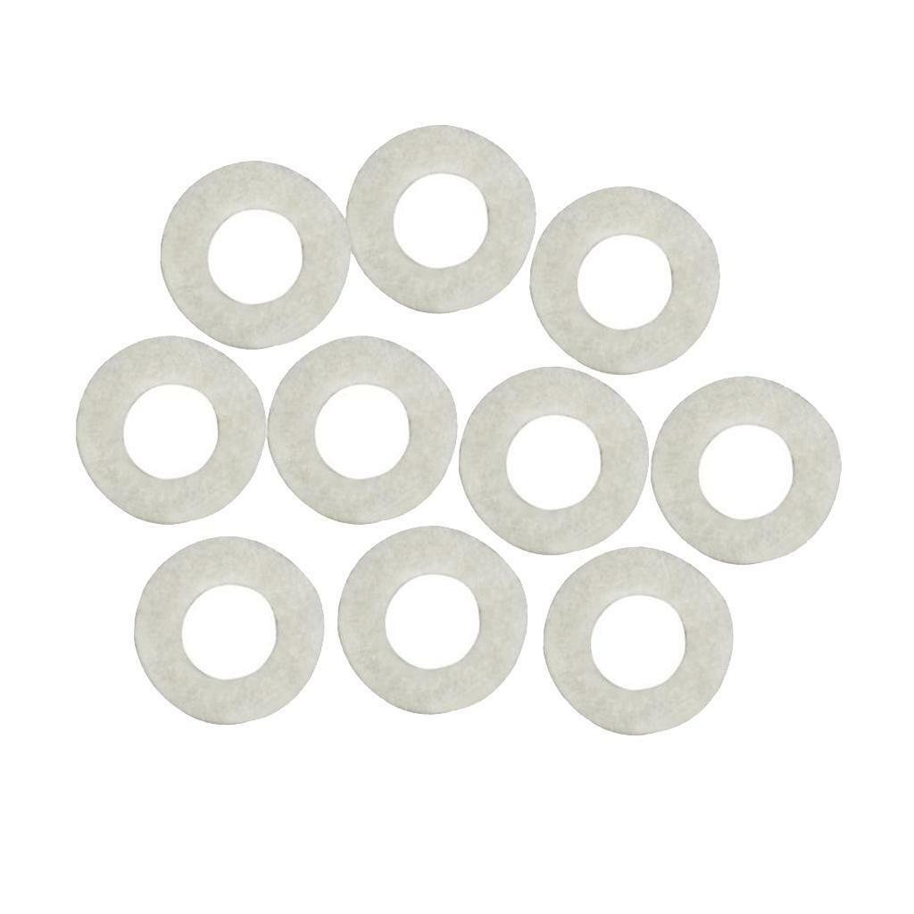 10pcs Trumpet Pads Wool Felt Value Pads for Trumpet Repair