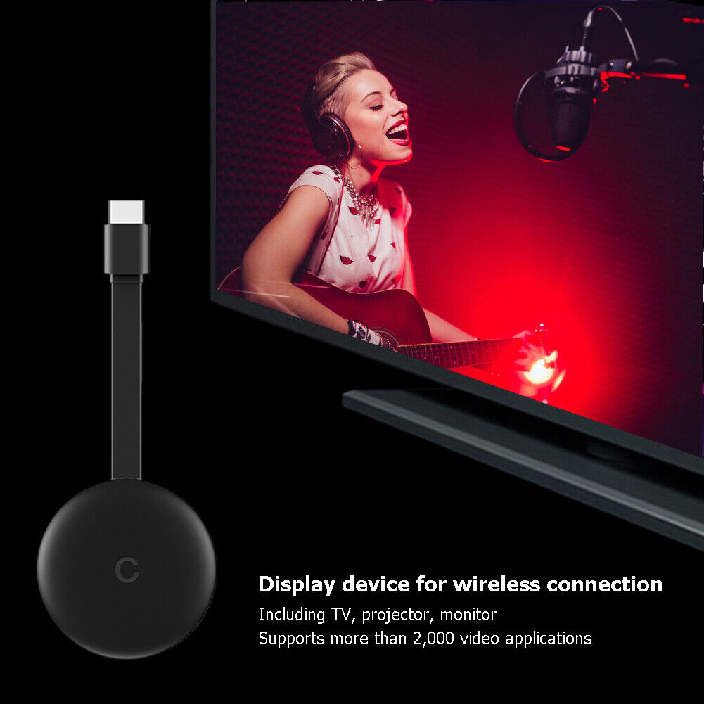 G12 4K HDMI-compatible Wireless Display Dongle 2.4G 5G WiFi Wireless Displa