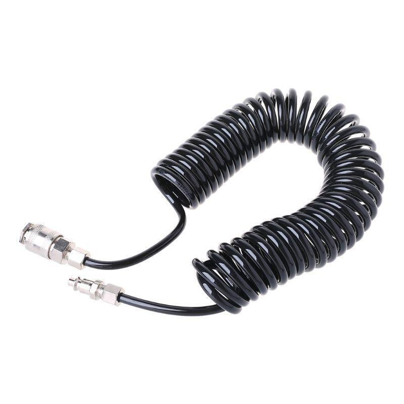 1 pcs Black Air Duster Blow Gun Pneumatic Wind Blowing Kit EU Connector PU Hose