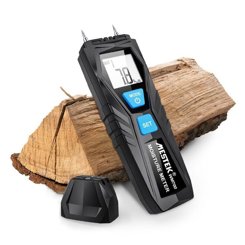 Wood Moisture Meter with High Sensitivity Pins Moisture Tester Detector for Wood