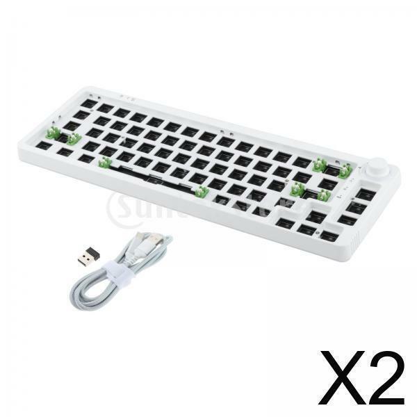 2 Pack  Keyboard Kit RGB TM680 for Mechanical Keyboards