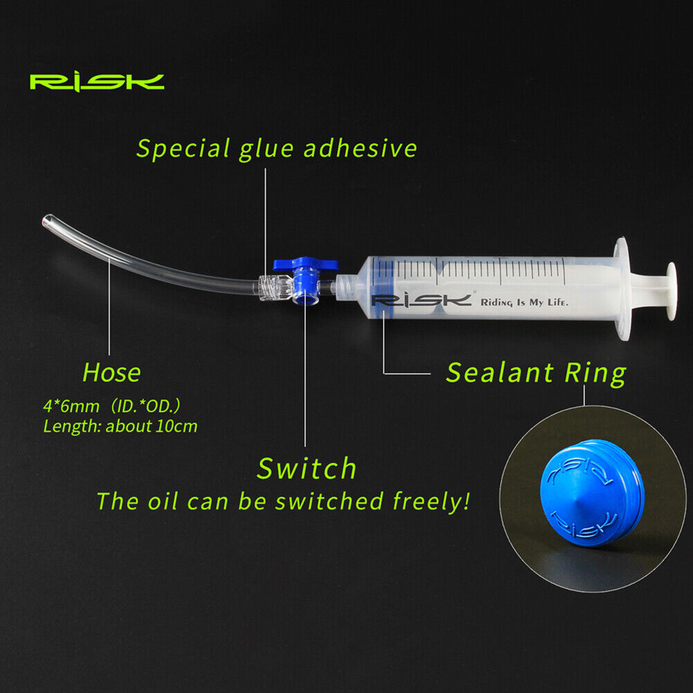 RISK Bike Disk Brake Oil Bleed Injection Change Oiling Bleeder Kit (02)