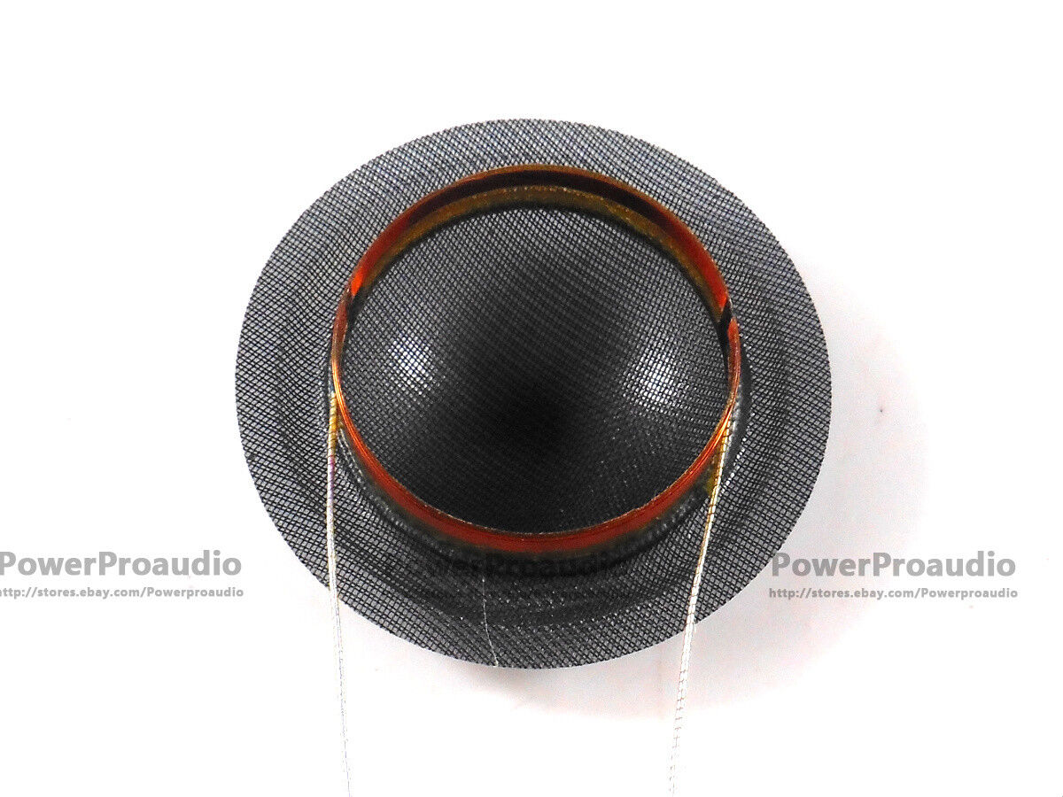 2pcs 19.4mm Transparent Black Silk diaphragm Speaker voice coil Repair 5 Ohm