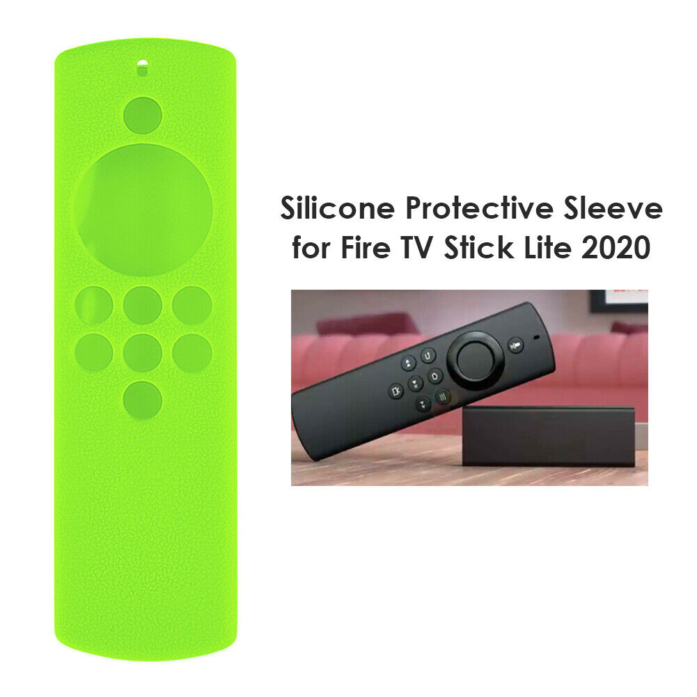 Silicone Remote Control Case for Amazon Alexa Fire TV Stick Lite (Green)