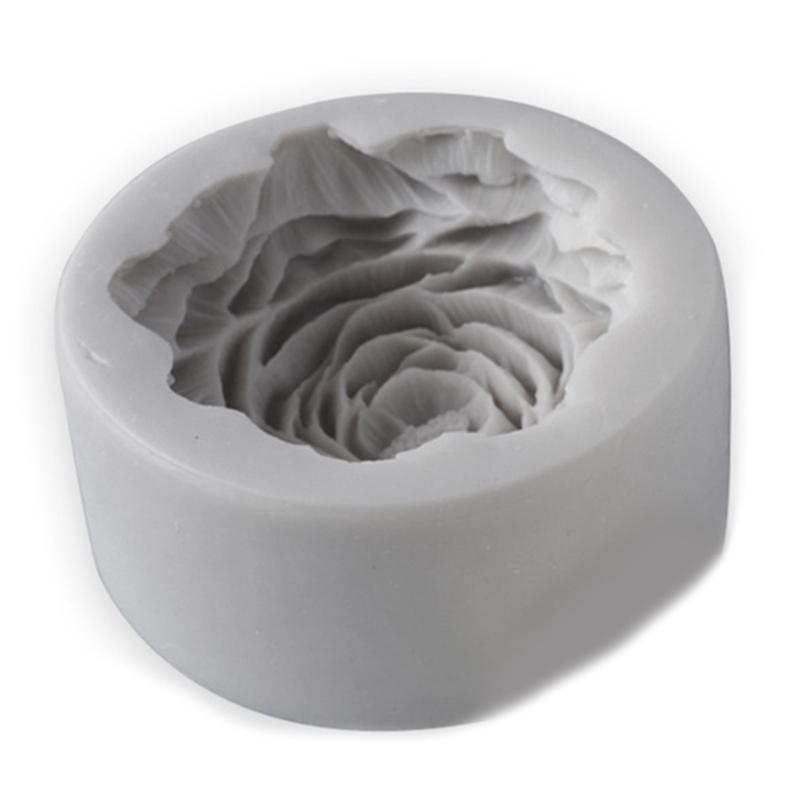 Silicone Large Peony Flower Mold Floral Shape Food Grade Material Candy Cupcake