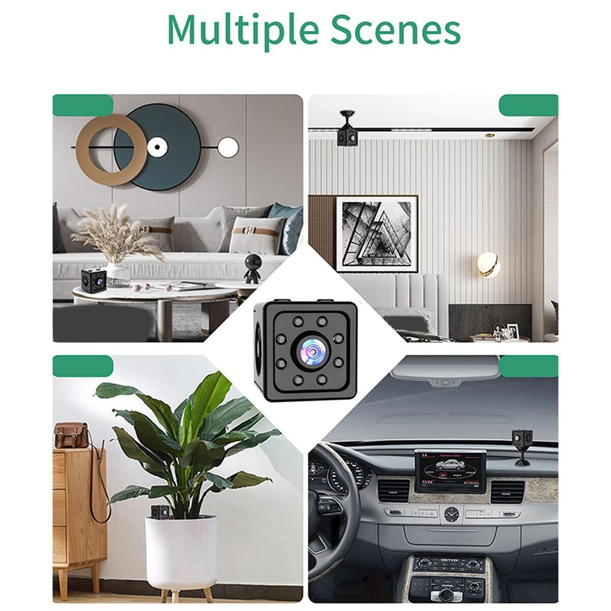 Cordless Safety Wi-Fi Camera Mini Small IP Camera Smart Home IR