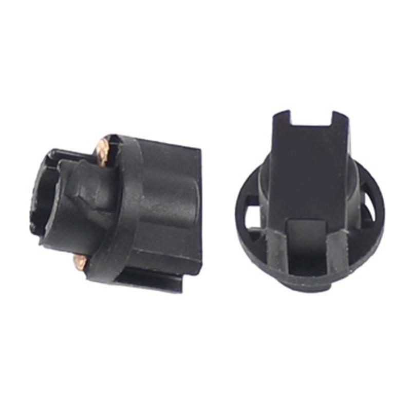 10x T5 Car Instrument Lamp Bulb Holder Twist Socket Lock Base Panel Cluster Plug