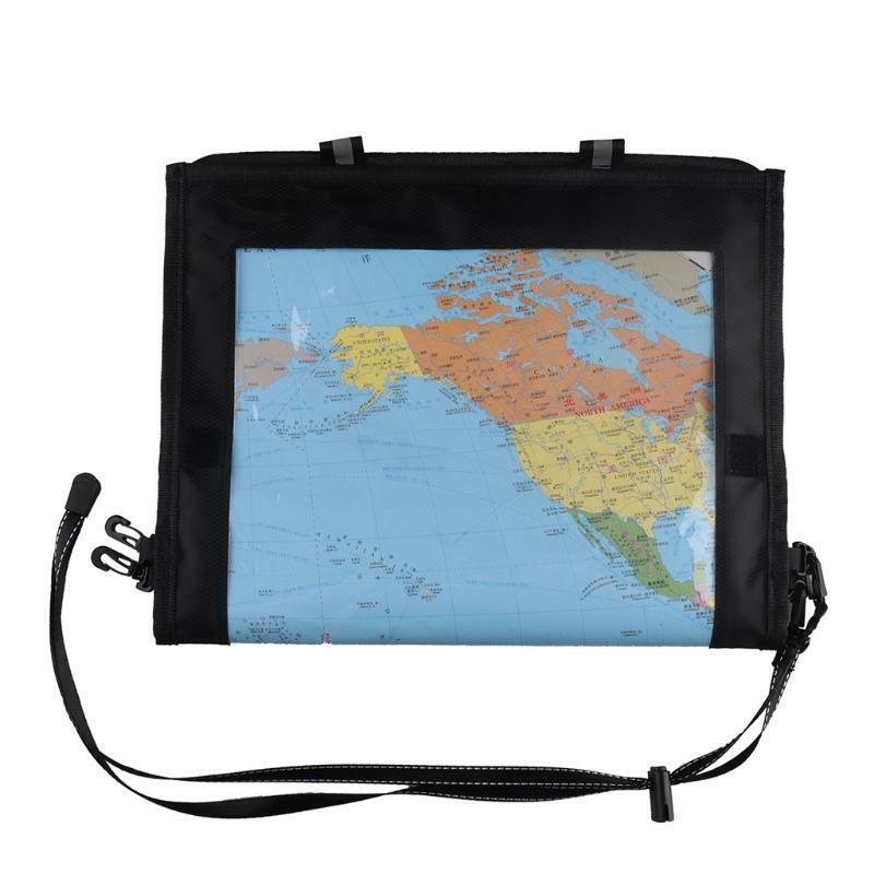 Waterproof Map Bag Waterproof PVC Map Case Carrier Outdoor Cover for Travel