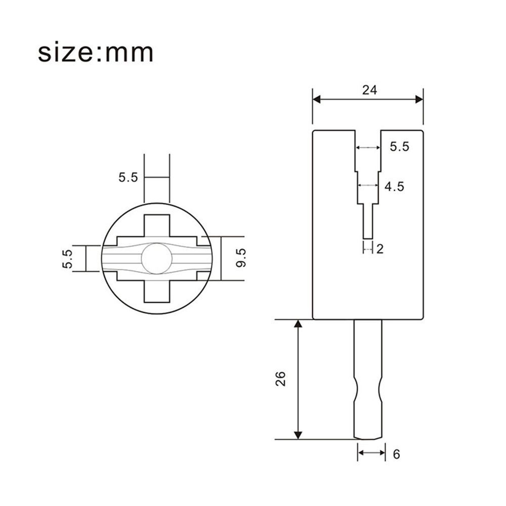 Acoustic Hexagonal Drill Guitar String Winder Head Electric Drill Adapter Tools