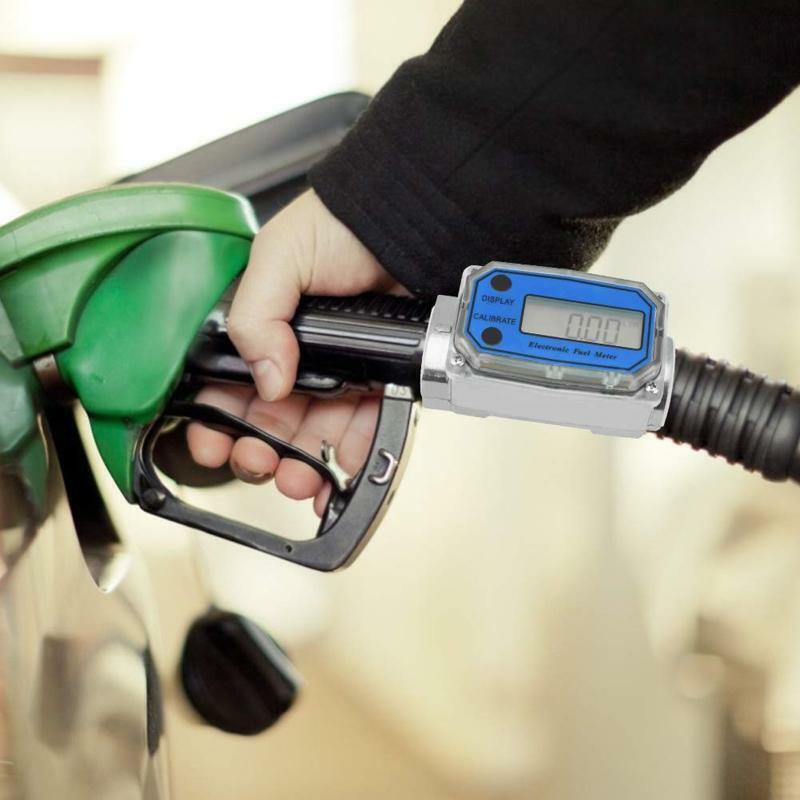 1? Digital Turbine Flow Meter,Gas Oil Fuel Flowmeter,Pump Flow Meter