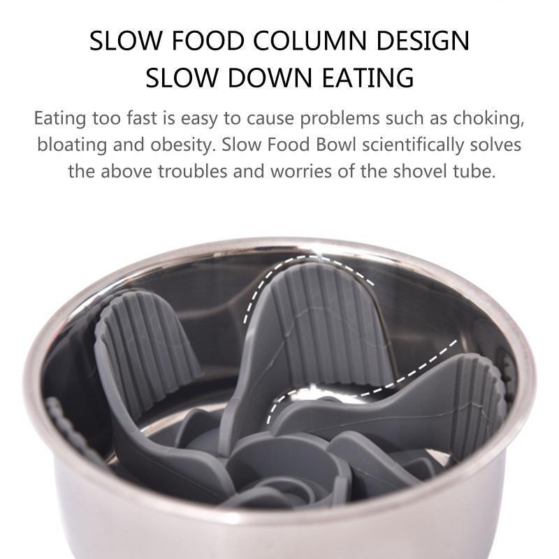 Strong Suction Slow Feeder Insert Slow Feeder Dog Bowls Insert Pet Supplies