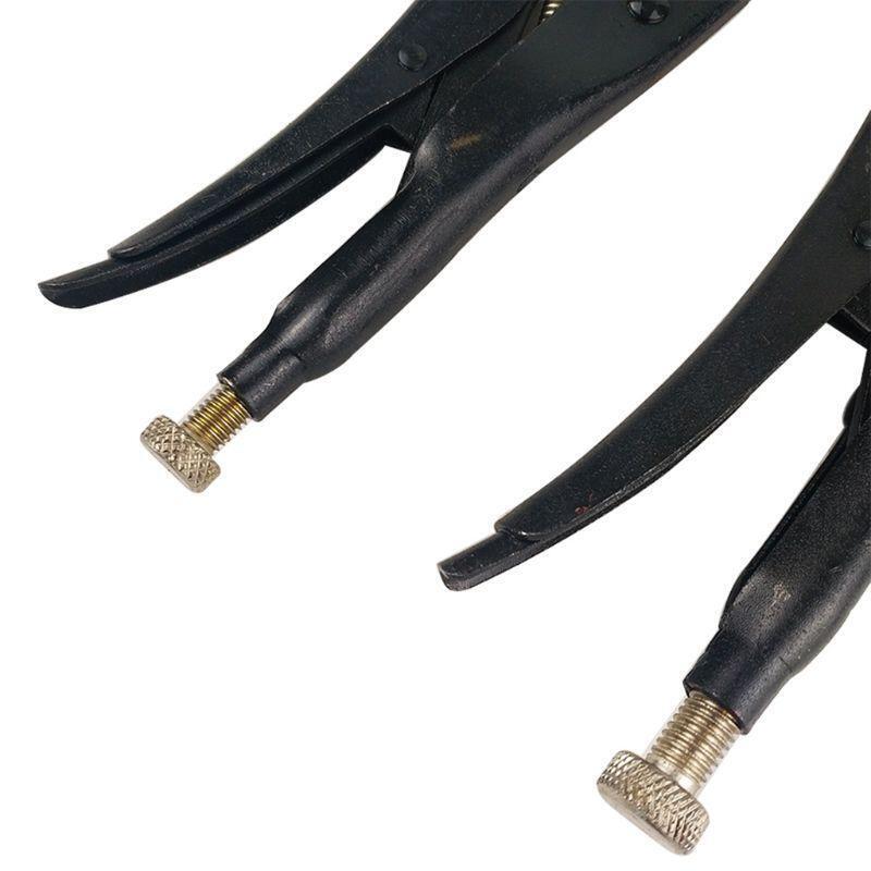 4Pcs/Set Hand Jaw Pliers Locking Vise Grip 5"/7"Curved Jaw Locking Pliers 6.5"