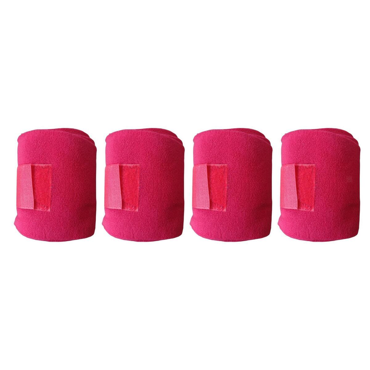 4x Horse Leg Wraps Horse Splint Support Leg Guards Equestrian Equipment Red