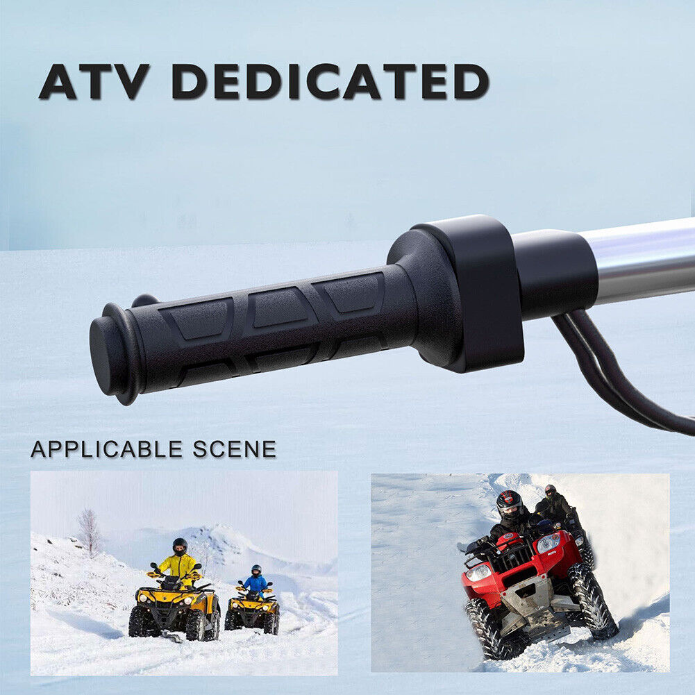 WUPP ZH-983F2 Waterproof Motorcycle 22mm Electric Heated Grips Hand Warmers