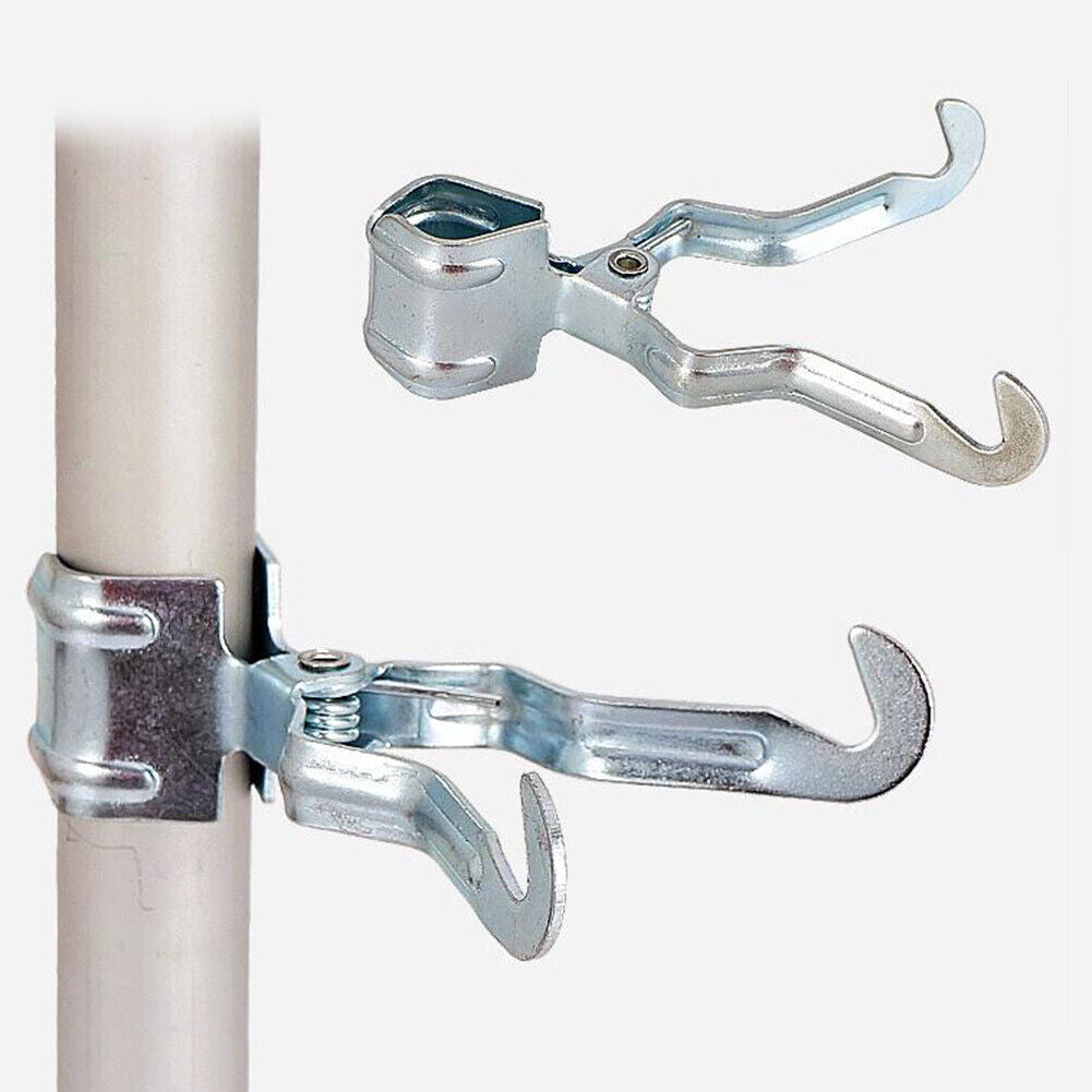 Outdoor Metal Iron Clip Multifunction Camping Tent Stand Hanging Hook Clamp
